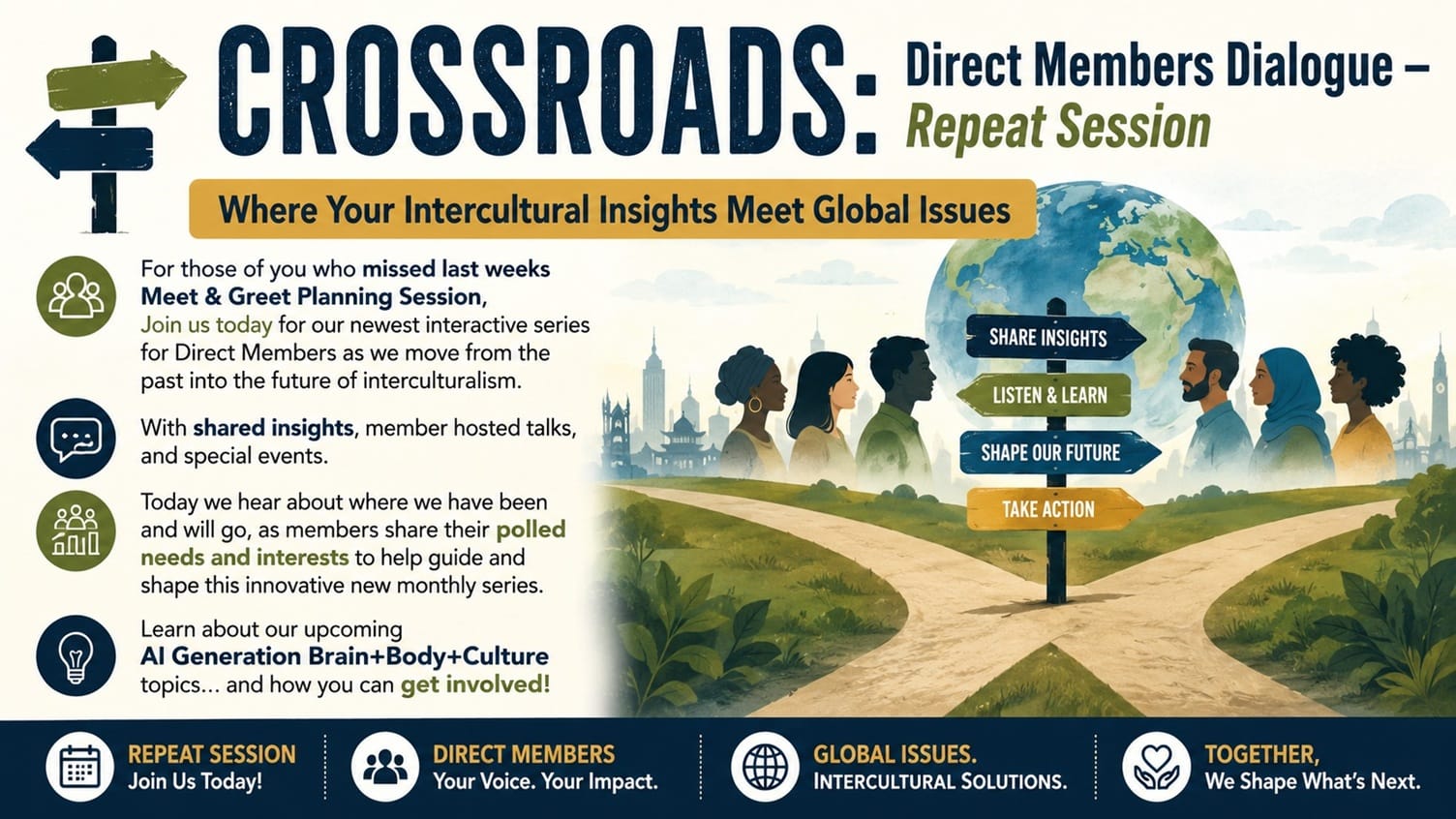 CROSSROADS: Direct Members Dialogue