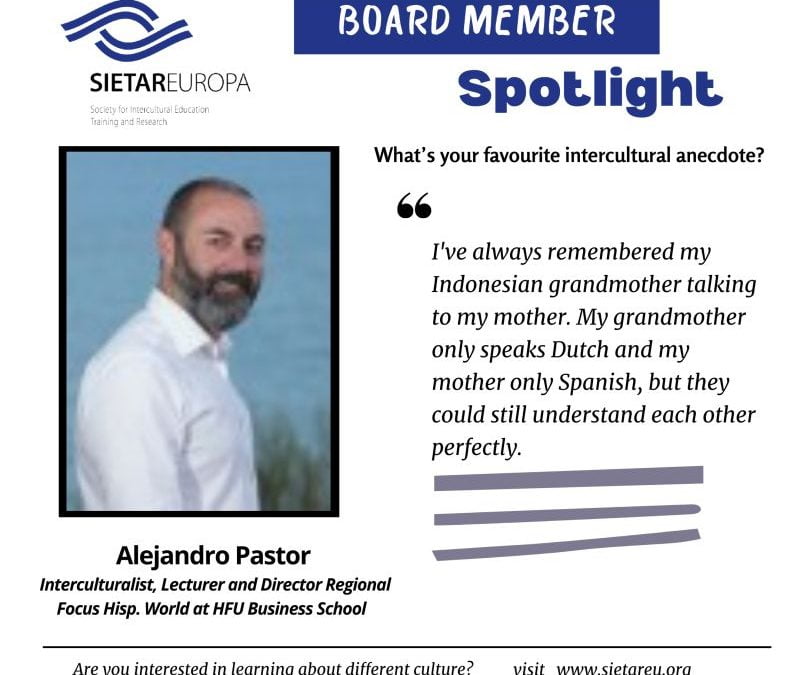 Member Spotlight: Alejandro Pastor